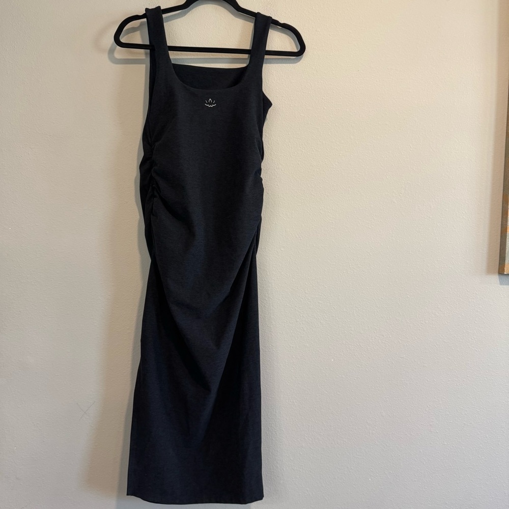 Beyond Yoga Beyond The Bump Icon Maternity Midi Tank Dress Spacedye S - Picture 3 of 8